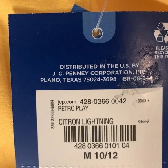 Youth Arizona Jean Swimwear Trunks Medium New - Picture 3 of 8